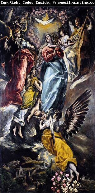 El Greco The Virgin of the Immaculate Conception